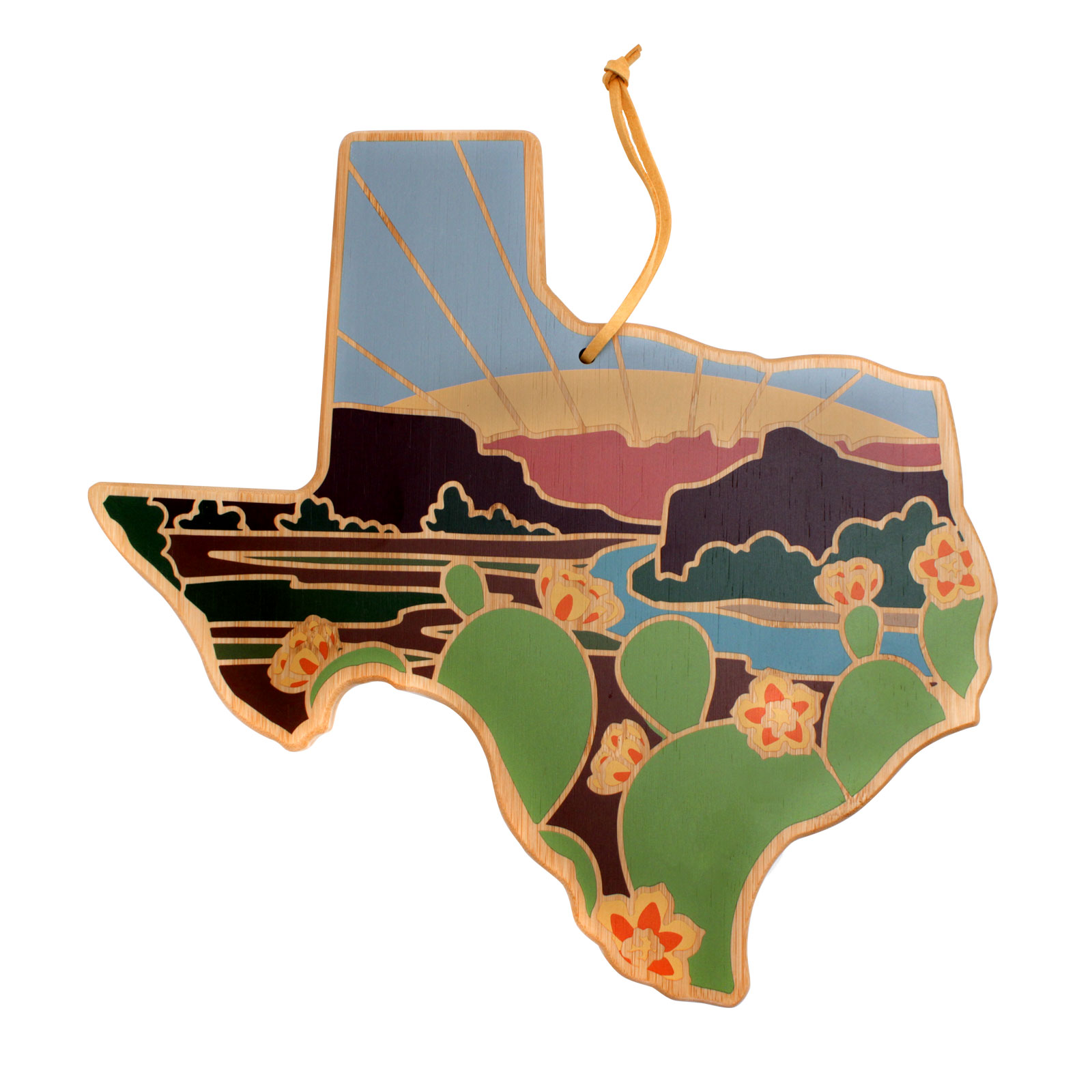 Buy Texas Shaped Map Hardwood Cutting Board Texas Kitchen Decor