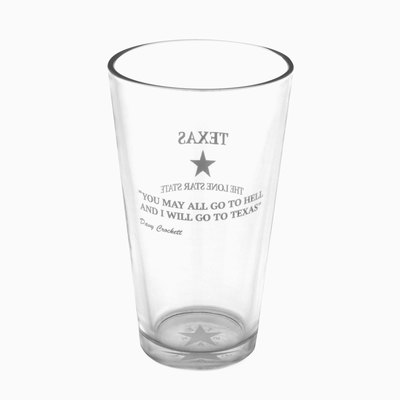Texas Barware Set - Pint Glasses – Paris Texas Apparel Co