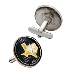 Texas Cufflinks Quarters