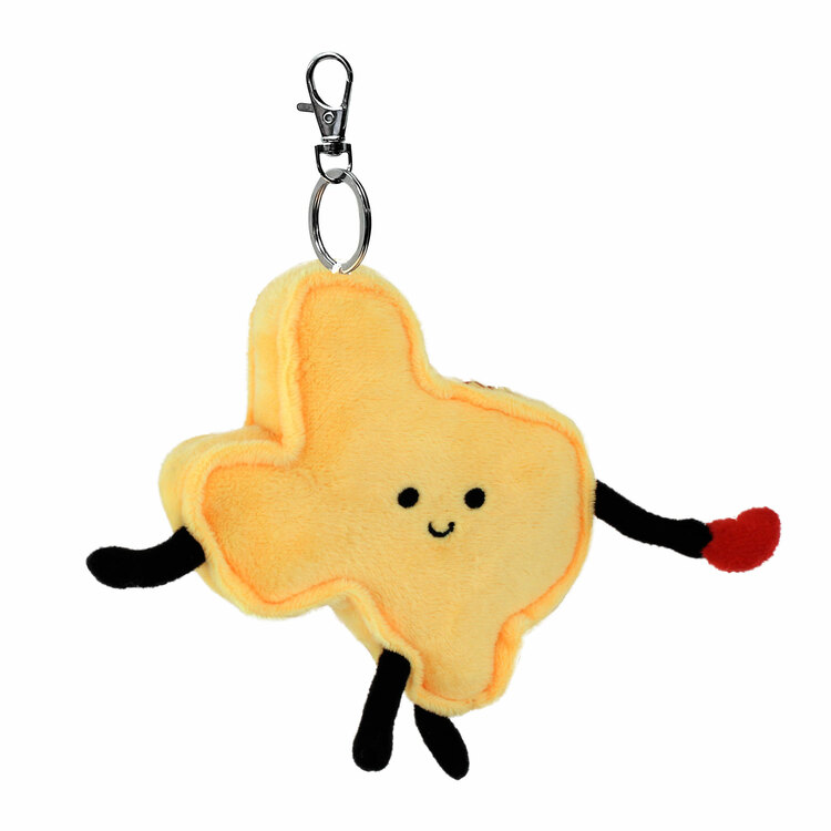 Texas State Plush Keychain