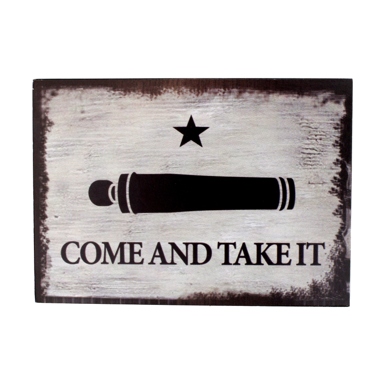  Gonzales Flag Wood Magnet