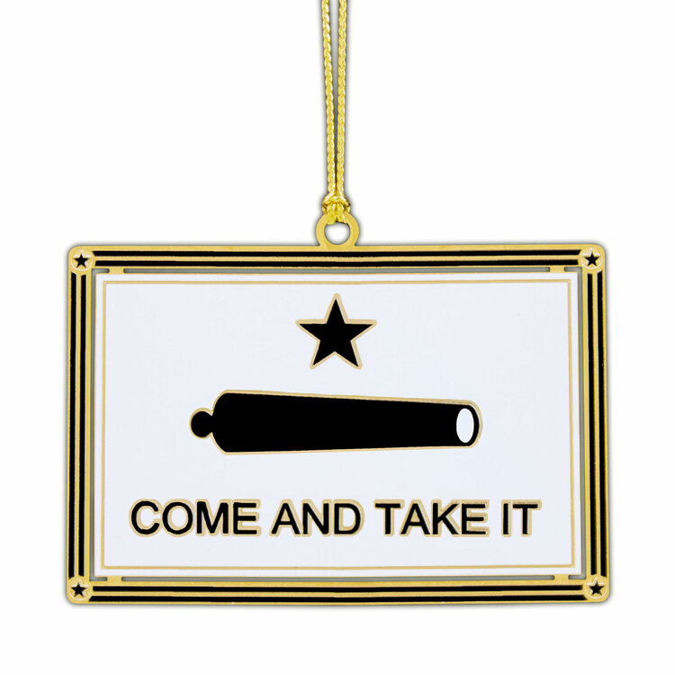 Gonzales Flag Ornament