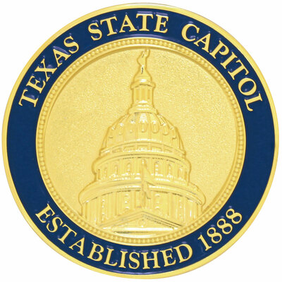 Texas State Capitol Challenge Coin