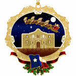 Santa Over Texas Alamo