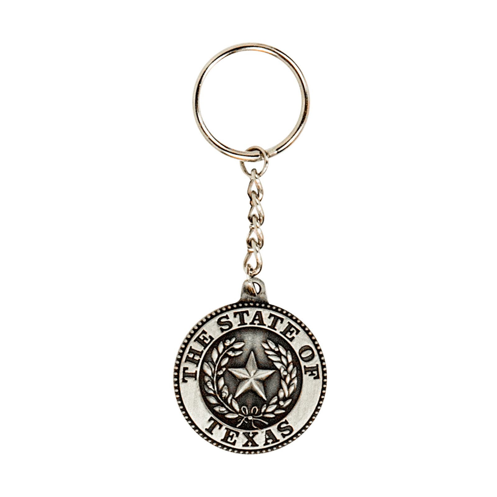 America Strong - Pewter Hammered Keychain - USA Made, Key Chain, America  Strong